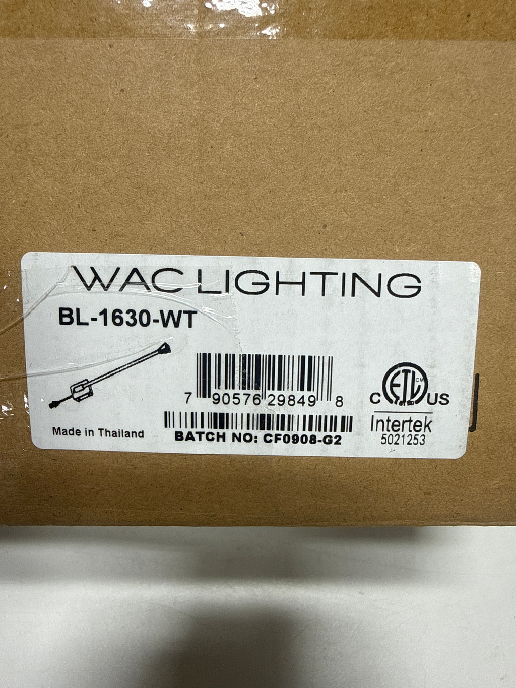 WAC Lighting dweLED Stretch LED Swing Arm 3000K in White - *Lighting & Electrical