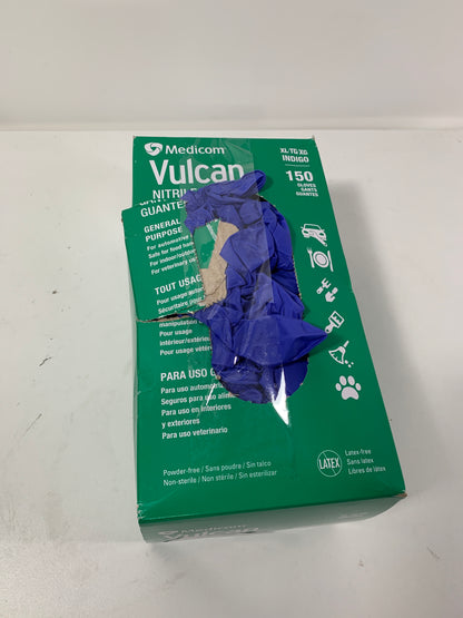 Medicom Vulcan Nitrile Gloves XL (150 Count)