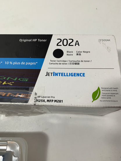 HP 202A Black Original LaserJet Toner Cartridge - Bonus