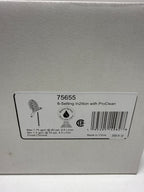 Delta 75655 In2ition 1.75 GPM Multi Function 2-in-1 Shower Head and Hand Shower with ProClean Chrome
