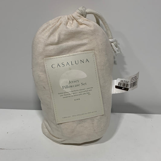 Jersey Solid Pillowcase Set - Casaluna King