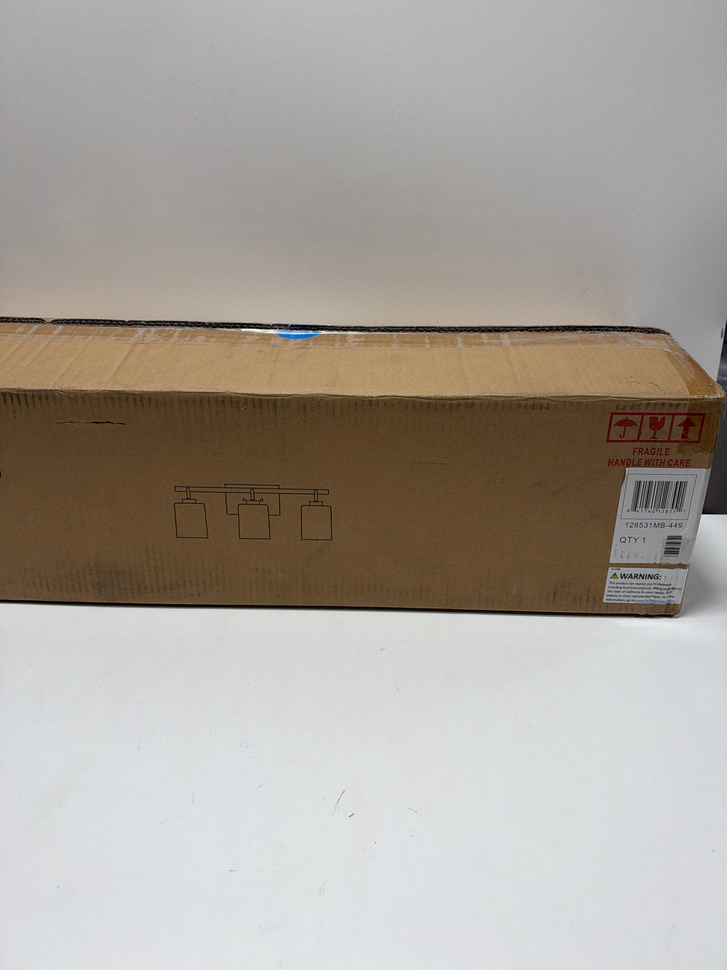 Homeplace by Capital Lighting Fixture Company Greyson 25 Inch 3 Light Bath Vanity Light Greyson - 128531MB-449 - Transitional