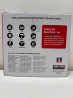 Kirkland Signature Nitrile Exam Gloves, 400-count, Size Small