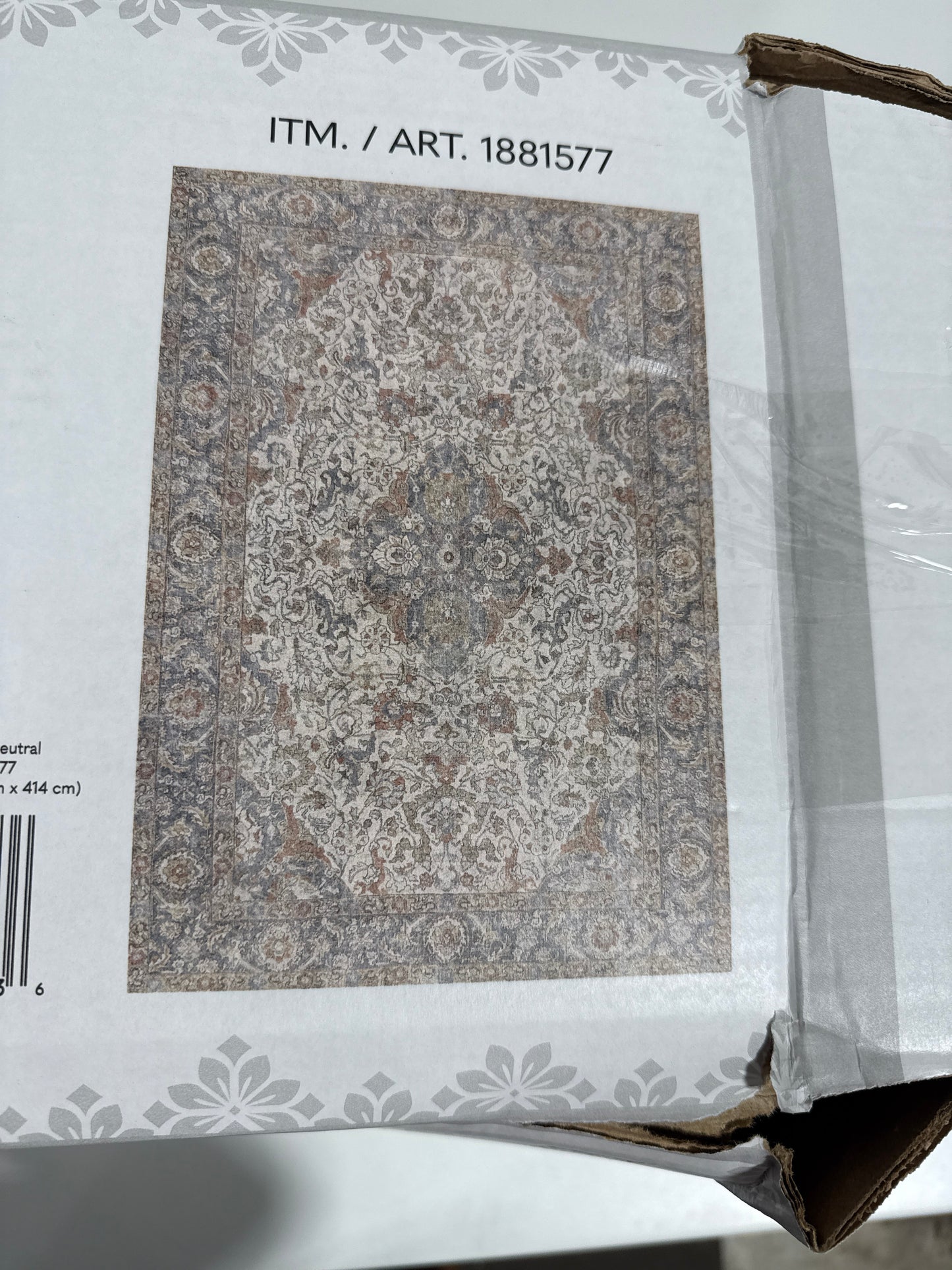 Kirkland Extra Large Area Rug 9' 8" x 13' 7"