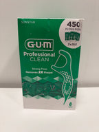 3 x GUM Professional Clean Floss Picks, 150-count