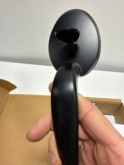 Scratch Weslock L2810-2X2FR2D Hillcrest Keyed One Side Left Hand Handle Set with Haven Lever Matte Black - *Tools