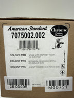 American Standard 7075002.002 Colony Pro SL Centersetwith50/50 Drain, Polished Chrome