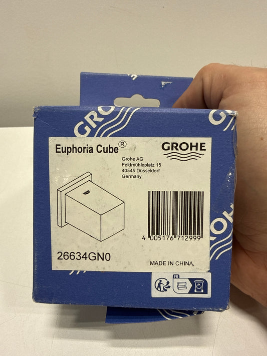 Grohe Euphoria Cube Wall Union, Brushed Cool Sunrise