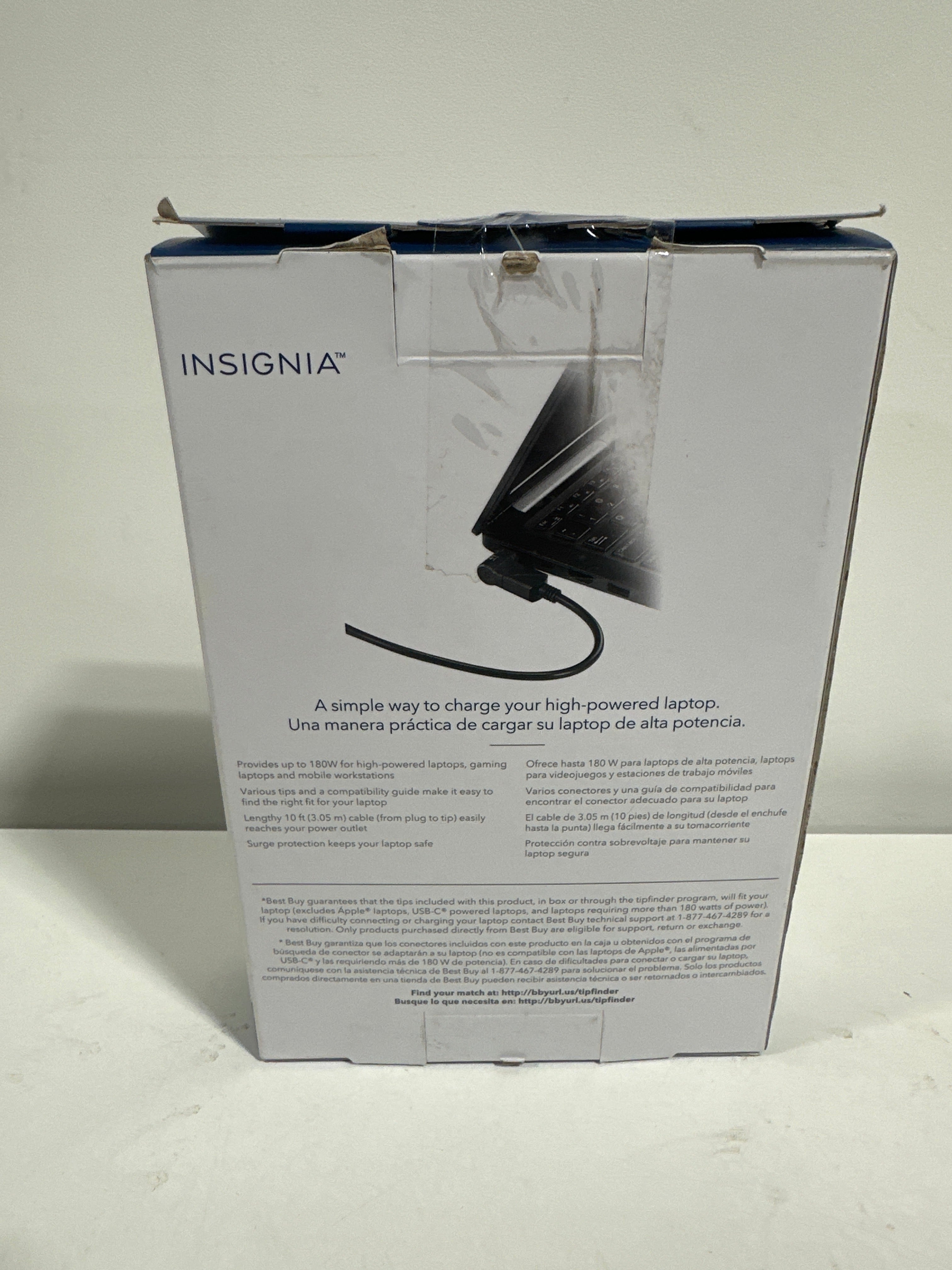 Insignia - Universal 180W High-Power Laptop Charger - Black - *Computers & Office
