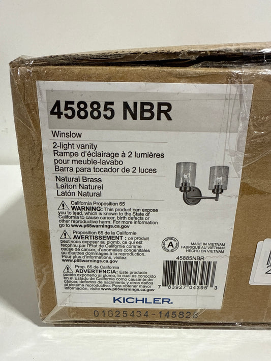 Kichler Lighting Winslow 13 Inch Bath Vanity Light Winslow - 45885NBR - Transitional