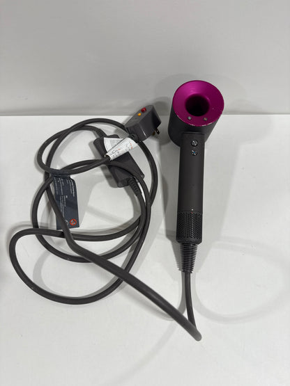Used Dyson - Supersonic Hair Dryer - Iron/Iron/Fuchsia