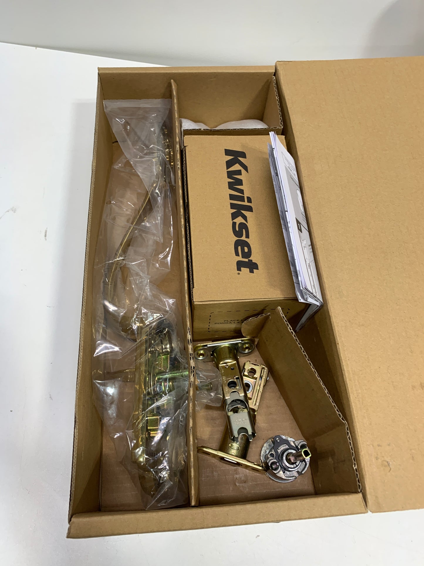 Kwikset 800Anlip-S.Strkp Arlington Sectional Single Cylinder Keyed Entry Exterior Pack