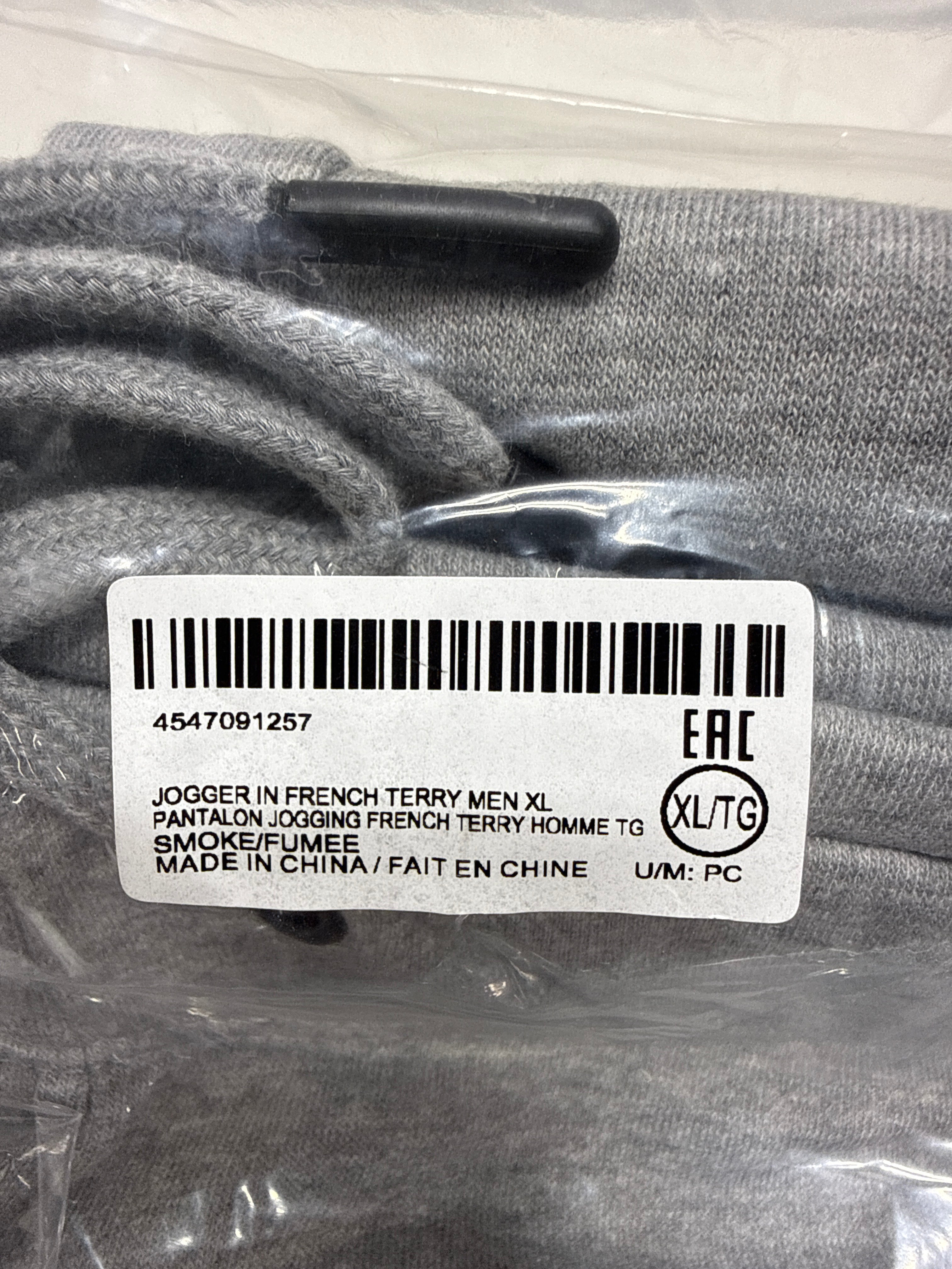 Ski-Doo Men's French Terry Jogger Pants Smoke Grey