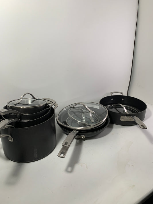 Used Kirkland Signature 12-piece Non-Stick Cookware Set