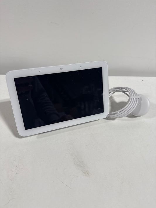 Used Google Nest Hub 7-inch Display 2nd Gen Ga01331-us - Chalk - All