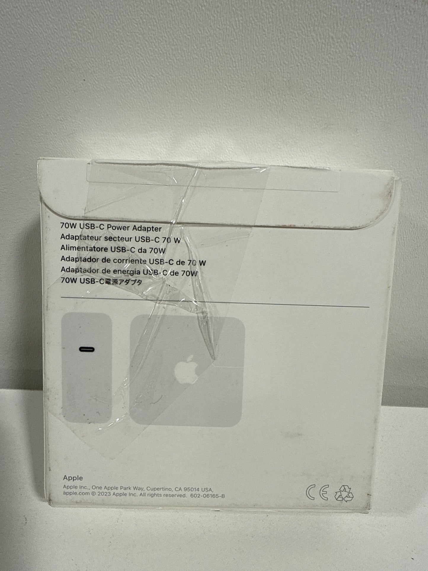 Apple - 70W USB-C Power Adapter - White