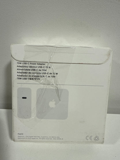 Apple - 70W USB-C Power Adapter - White