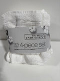 Purely Indulgent 4-pack Hand Towel and Wash Cloth Set - *Kitchen & Dining