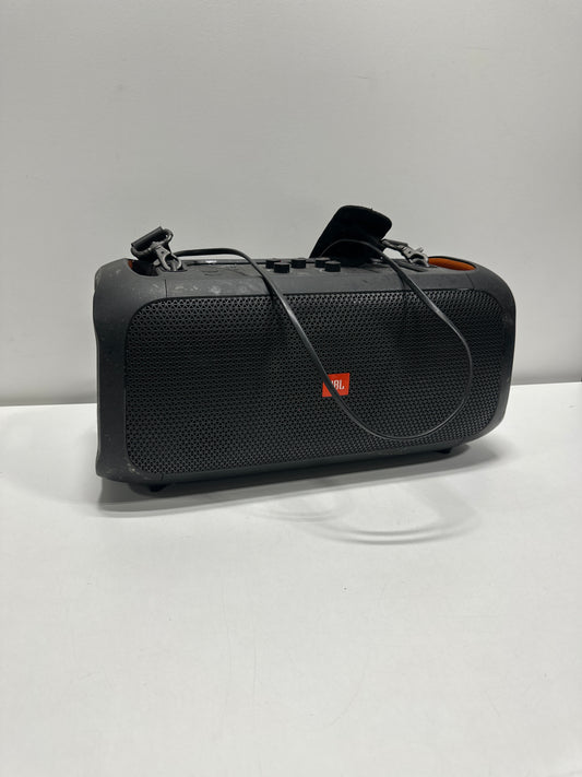 Used For Parts JBL PartyBox on-the-Go - Portable Party Speaker with Built-in Lights and Wireless Mic - Black