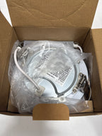 Nora Lighting NEFLINTW-R4MPW 4 in. 120V Triac-Elv E-Series Flin Round LED Downlight, Matte Powder White