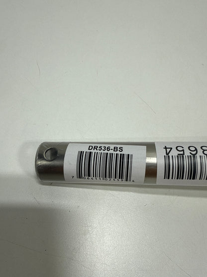 Minka-Aire 36 Inch Ceiling Fan Downrod - Brushed Steel - DR536-BS - *Lighting & Electrical