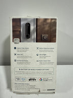 Arlo - Smart Wi-Fi Video Doorbell (2nd Generation) - Wired/Battery Operated with 1080p Resolution - White - *Smart Home