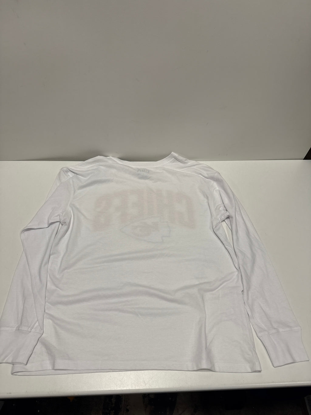 NFL Kansas City Chiefs Women's White Long Sleeve T-Shirt