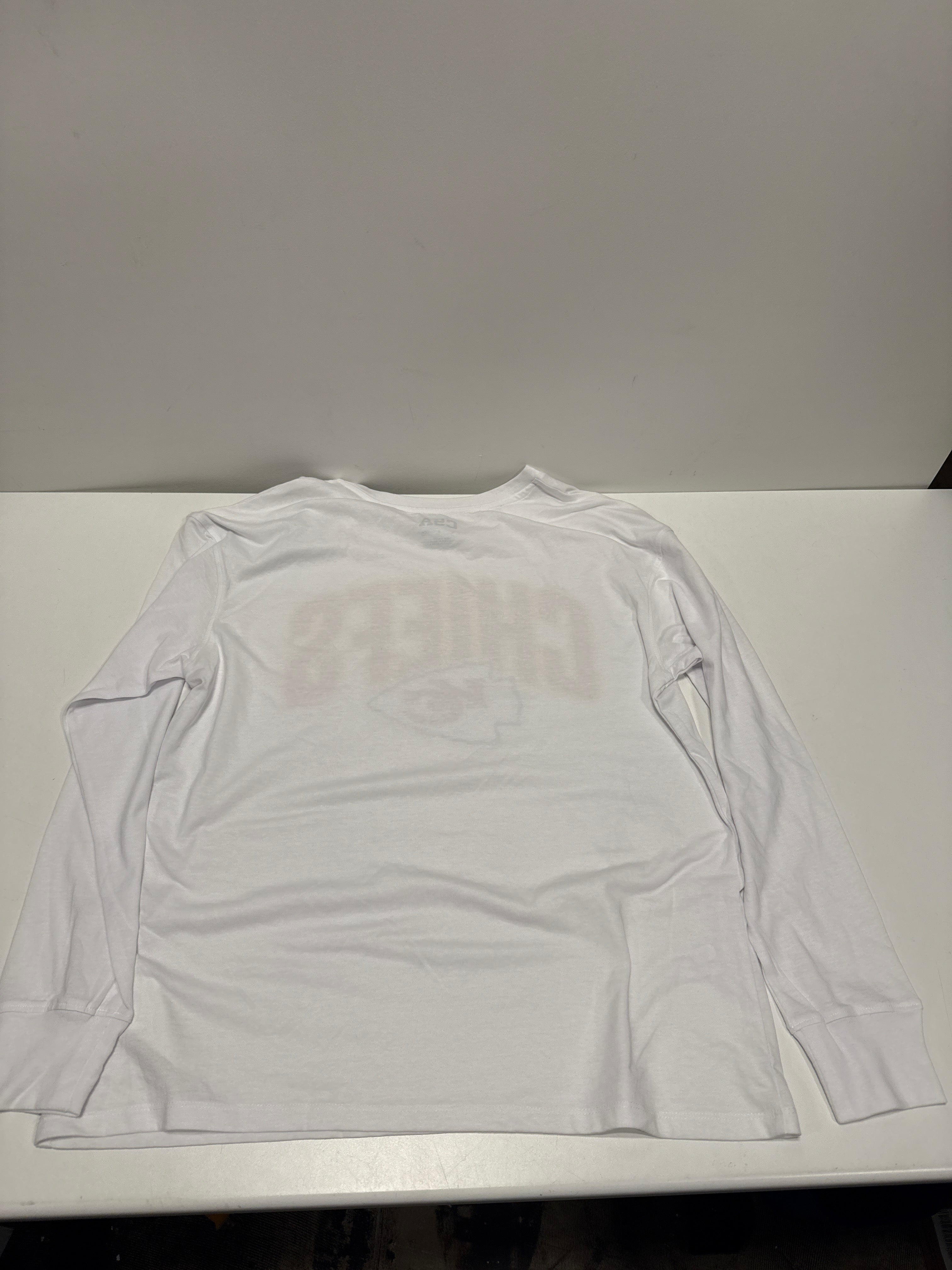 NFL Kansas City Chiefs Women's White Long Sleeve T-Shirt