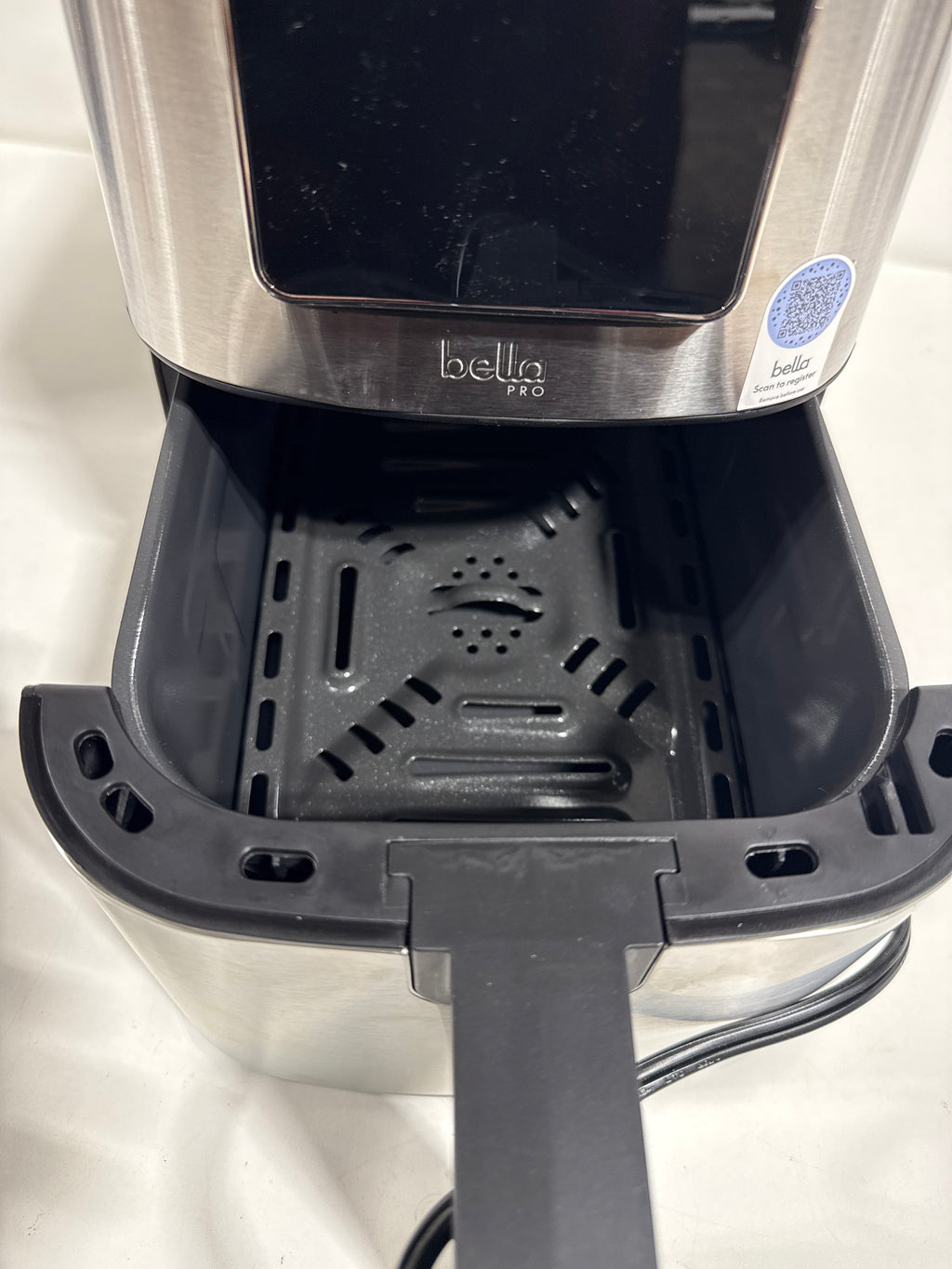 Bella PRO - 4-qt. Touchscreen Slim Air Fryer - Stainless Steel - *Kitchen Appliances