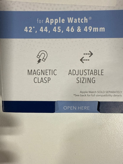 Insignia™ - Stainless Steel Mesh Band for Apple Watch 44mm, 45mm, 46mm Series 10, 49mm, SE, Ultra and Ultra 2 49mm - Champagne