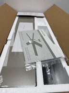 Kichler 56 inch Brahm LED Ceiling Fan with Etched Cased Opal Glass in Satin Black with Reversible Satin Black and Silver Blades