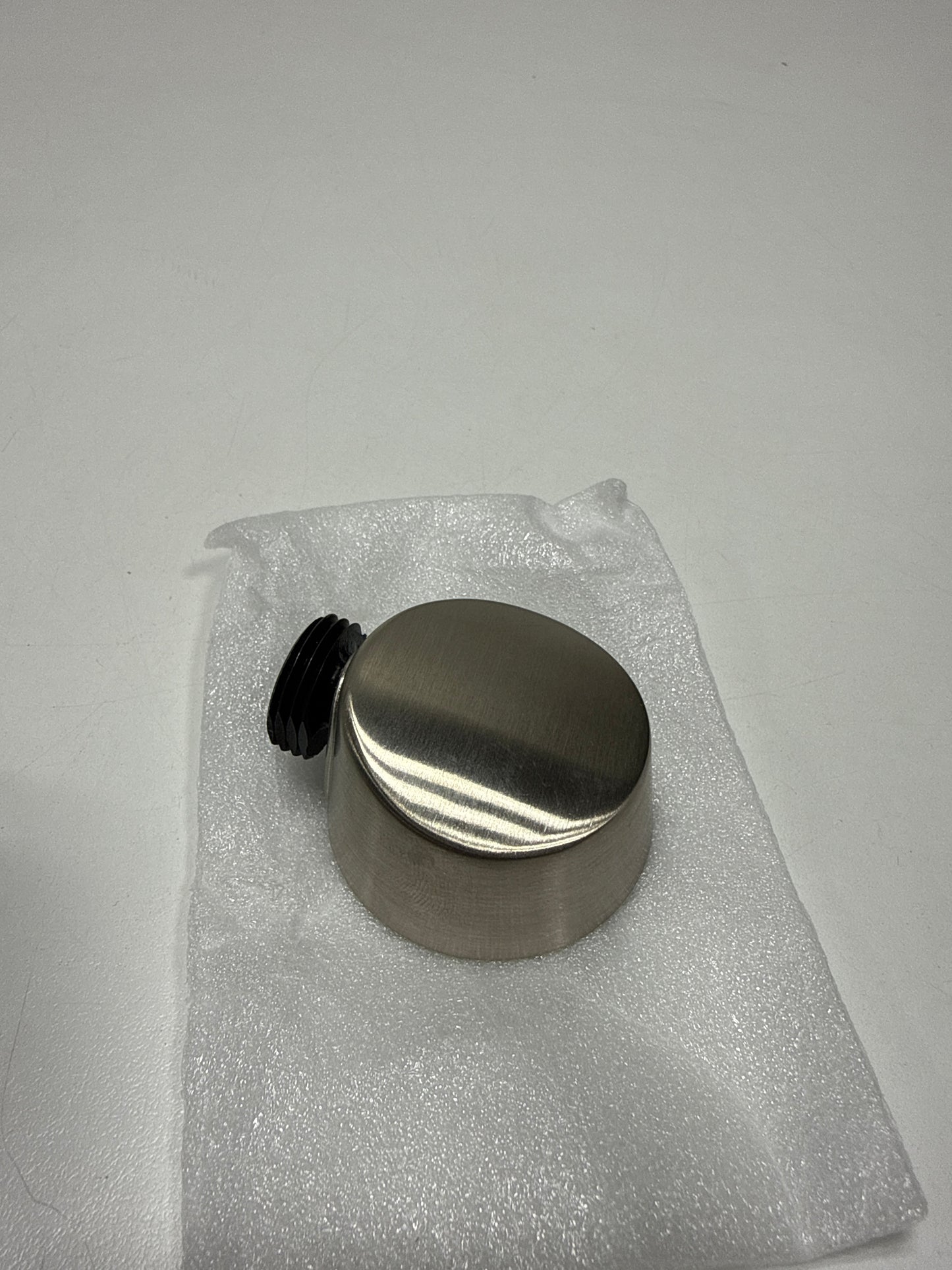Moen Round Drop Ell Handheld Shower Hose Wall Connector, Brushed Nickel Finish, A725BN