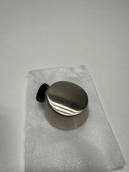 Moen Round Drop Ell Handheld Shower Hose Wall Connector, Brushed Nickel Finish, A725BN