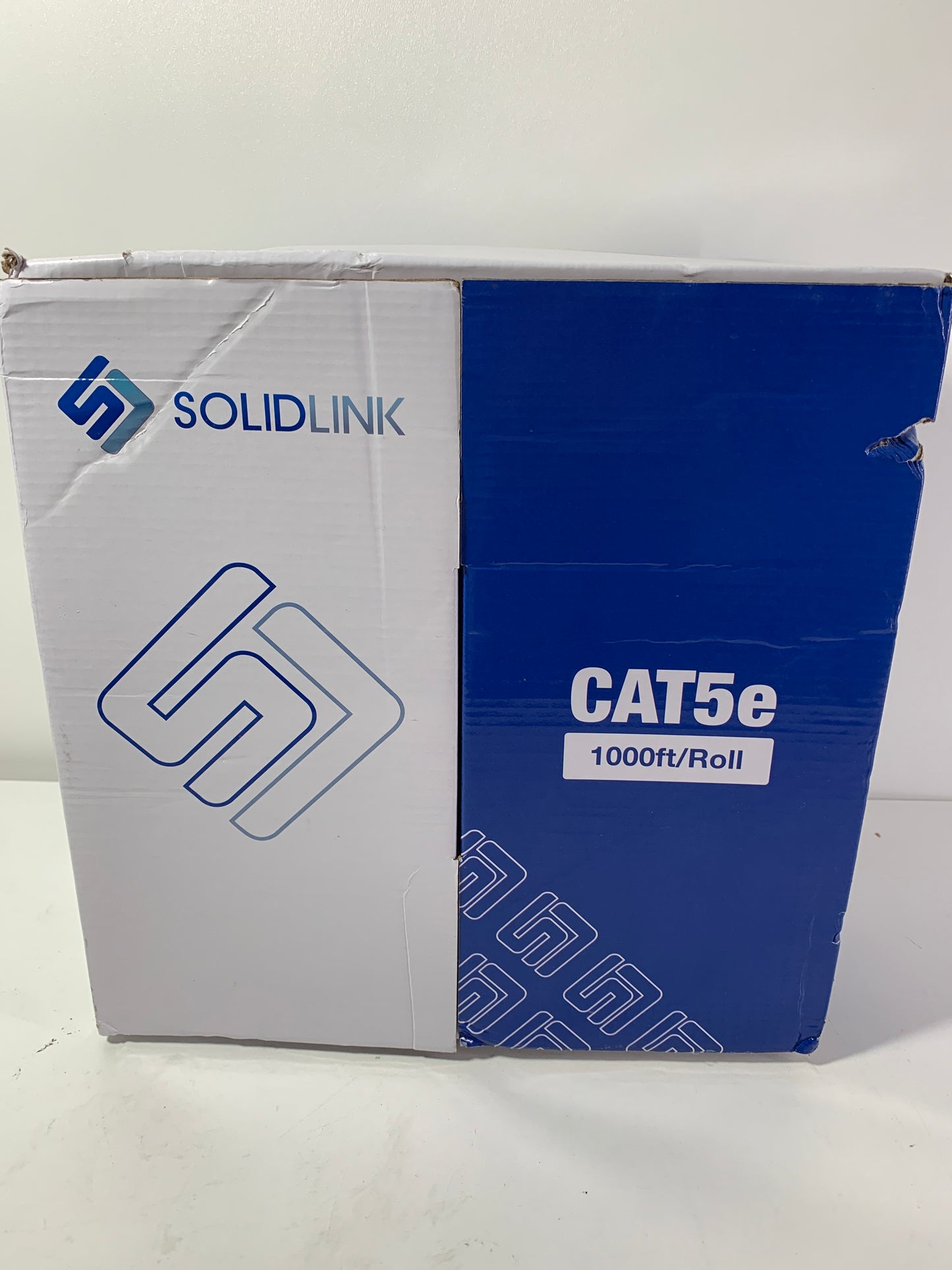 Solidlink Solidlink - Sl600 Cat5E 1000Ft Premium Utp Ethernet Cable 24Awg 1000 Feet Lan Network Wire Electronic_Cable