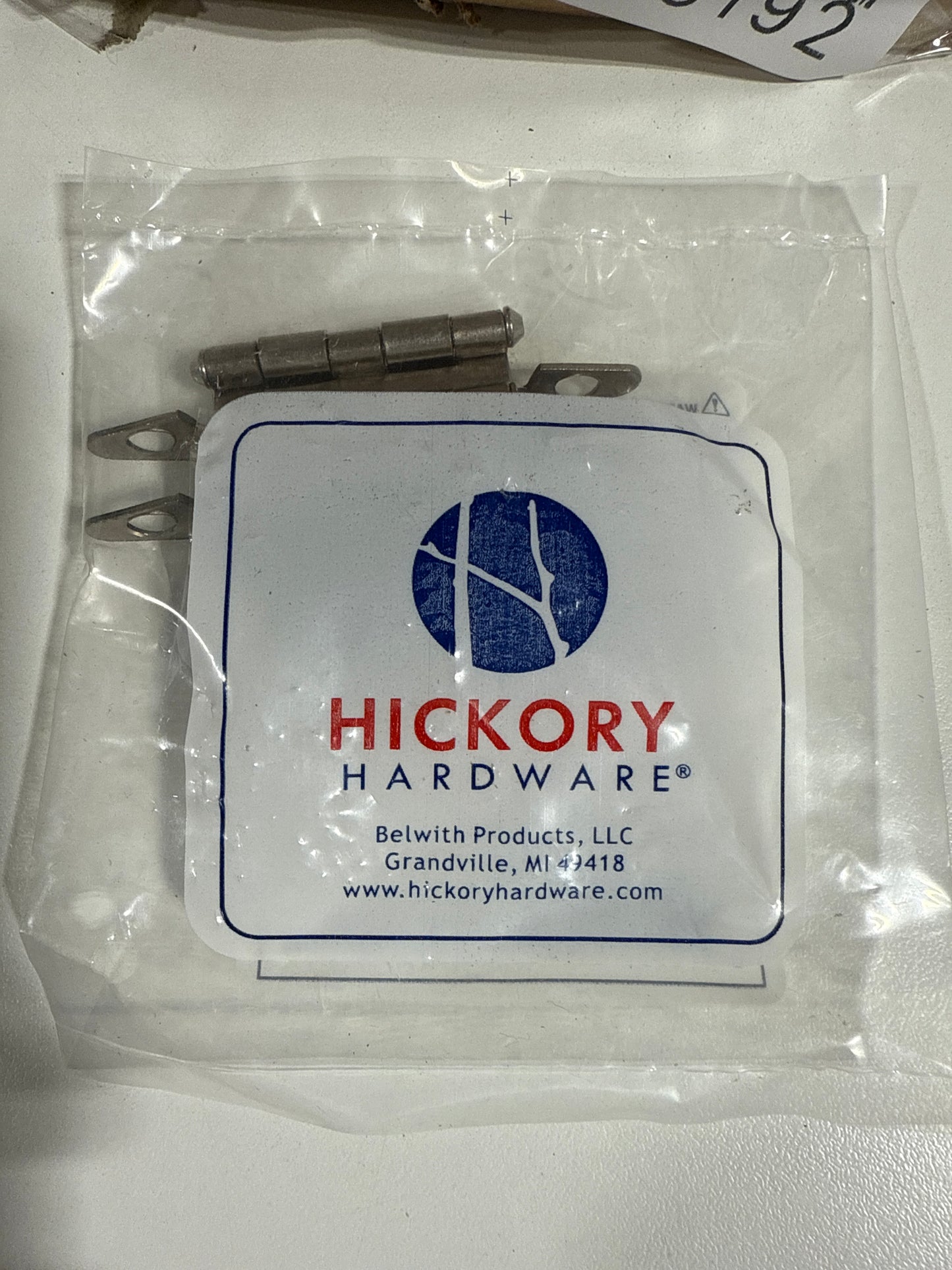 Lot of 10 Hickory Hardware P139 Partial Overlay Traditional Cabinet Door Hinge (Package of 2)