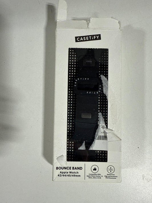 CASETiFY - Bounce Band for Apple Watch 42mm, 44mm, 45mm and Apple Watch Ultra 49mm (All Series) - Black