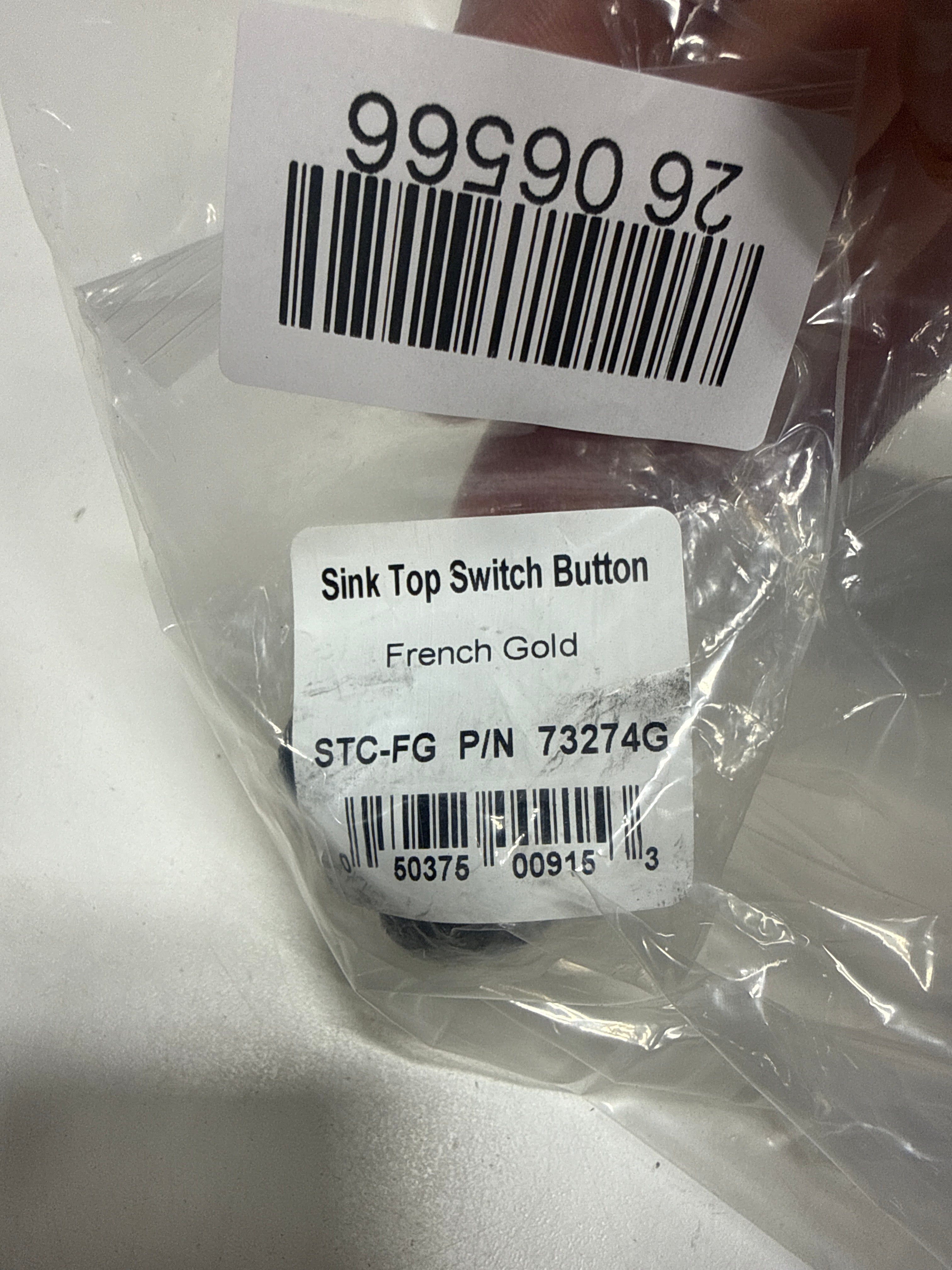 InSinkErator STC French Gold Plastic Garbage Disposal Switch Garbage Disposal Switch