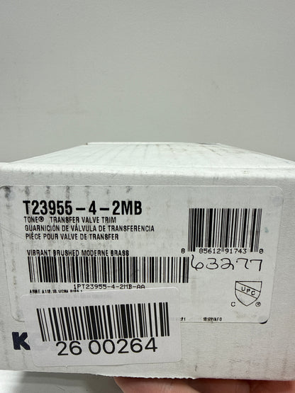 Scratch KOHLER K-T23955-4 Tone MasterShower Transfer Valve Trim