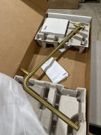 KOHLER 45210-2MB HydroRail® 27 in. Shower Rail in Vibrant® Brushed Moderne Brass