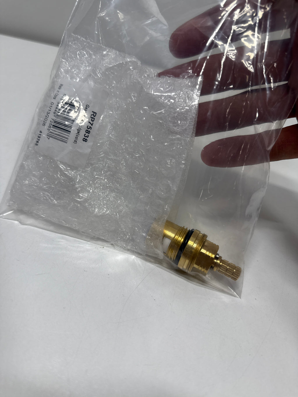 Brizo RP75838 Replacement Cold Side Valve Cartridge Only Valves Handle Valves Cartridges for Bathroom Faucets