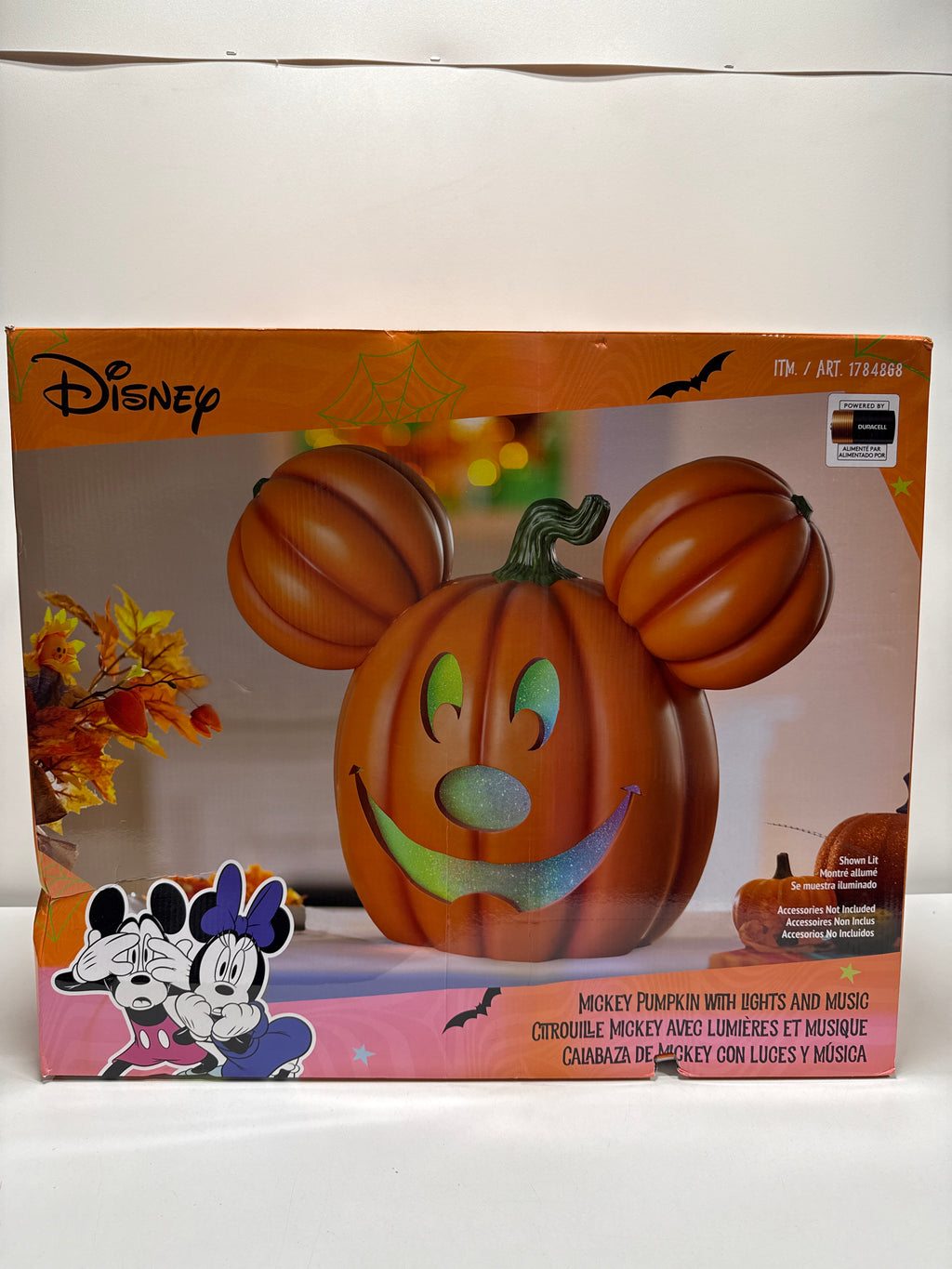 Disney Mickey Jack-O-Lantern