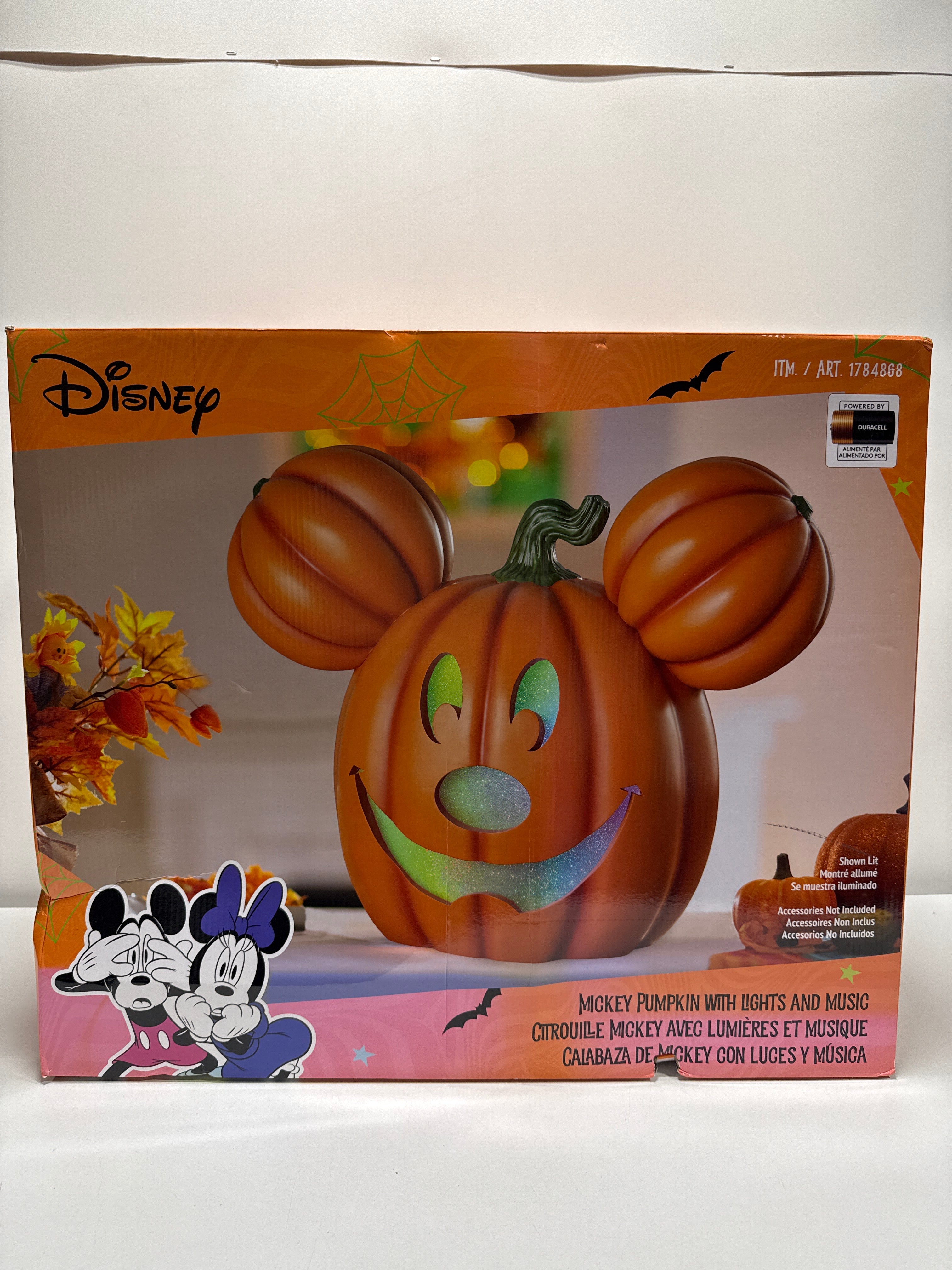 Disney Mickey Jack-O-Lantern