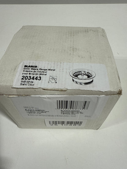 BLANCO 203443 Disposal Flange, 3.5", Soft White