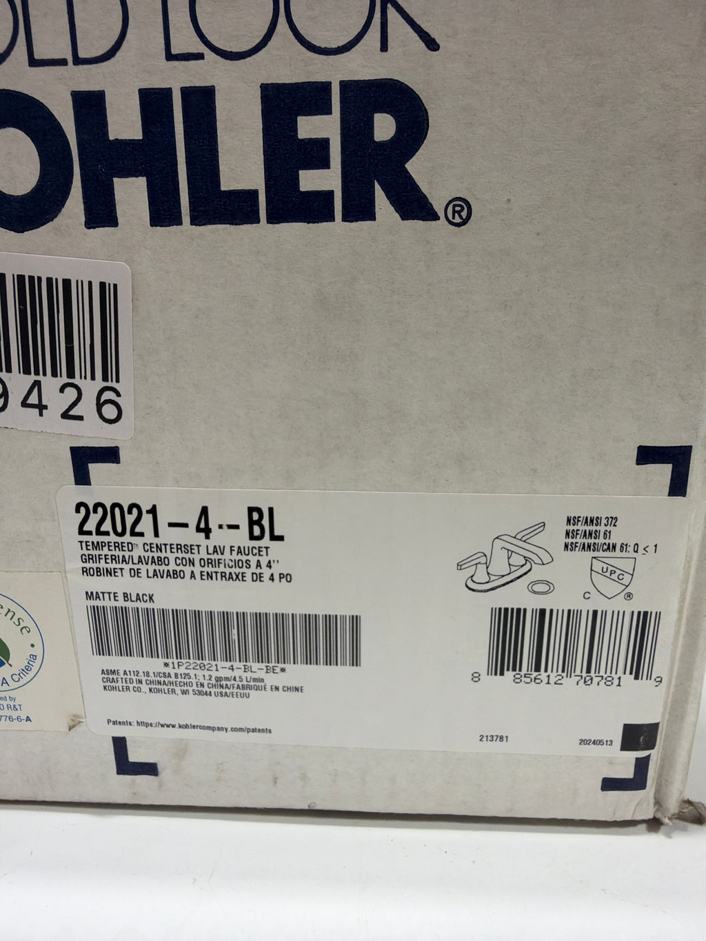 Kohler K-22021-4-BL - Bathroom Sink Faucets Faucet