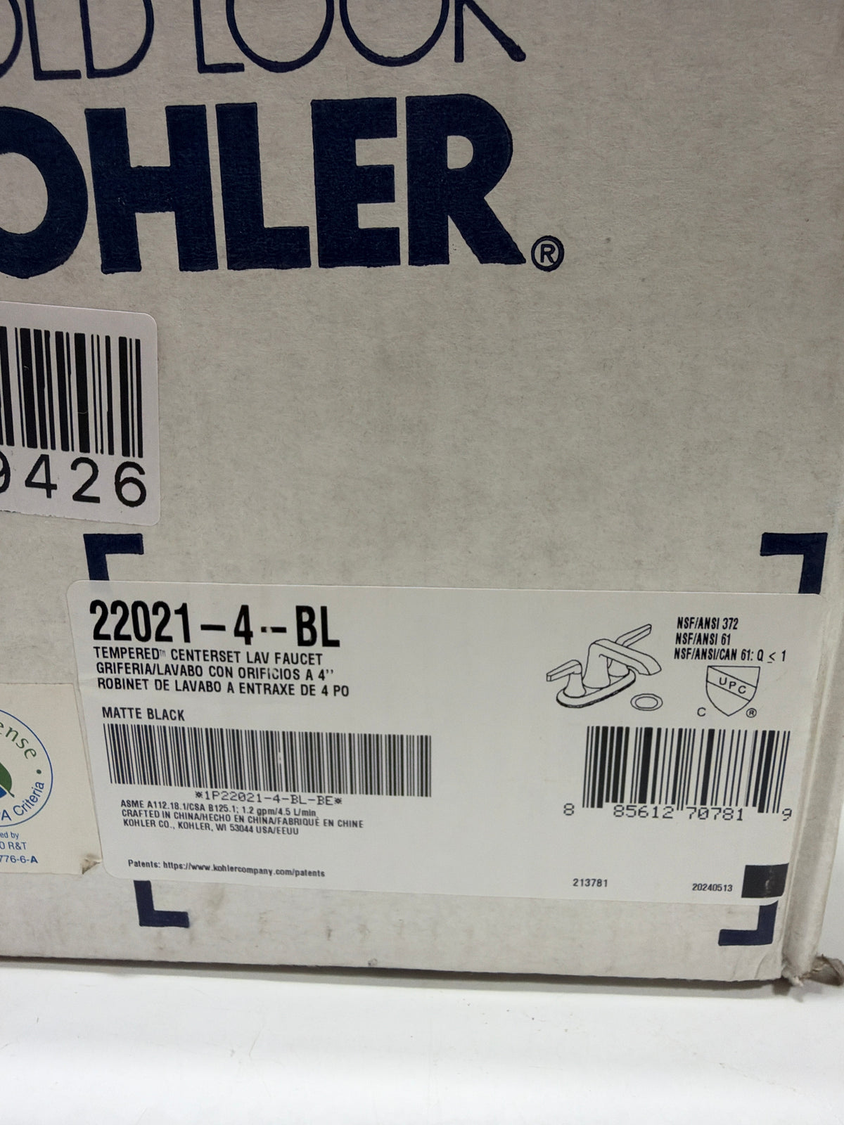 Kohler K-22021-4-BL - Bathroom Sink Faucets Faucet