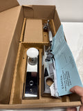 Emtek Dummy, Adams Tub Ent, Ice White Knob, 4404IWUS26