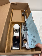 Emtek Dummy, Adams Tub Ent, Ice White Knob, 4404IWUS26