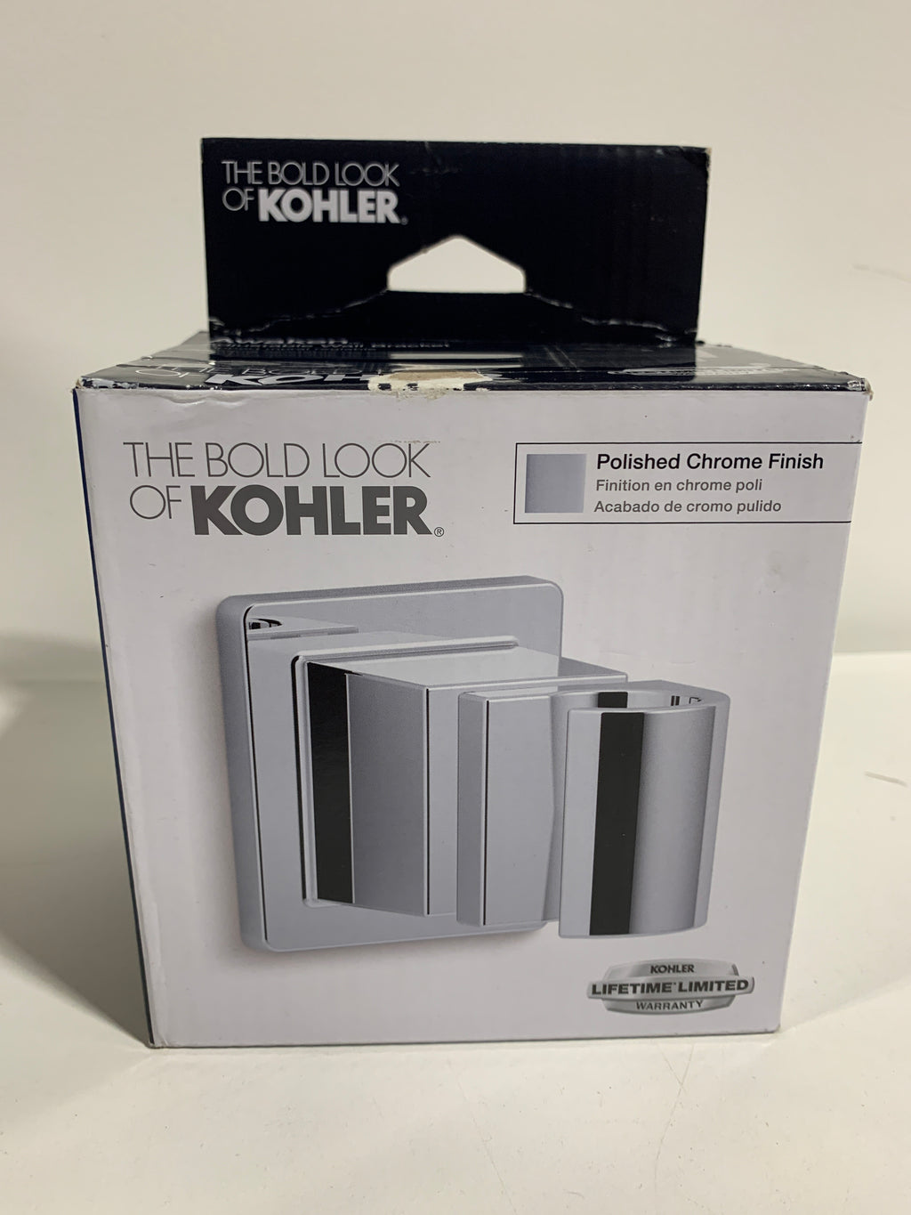 Kohler 98348-CP Awaken Adjustable Wall Bracket Polished Chrome - *Plumbing