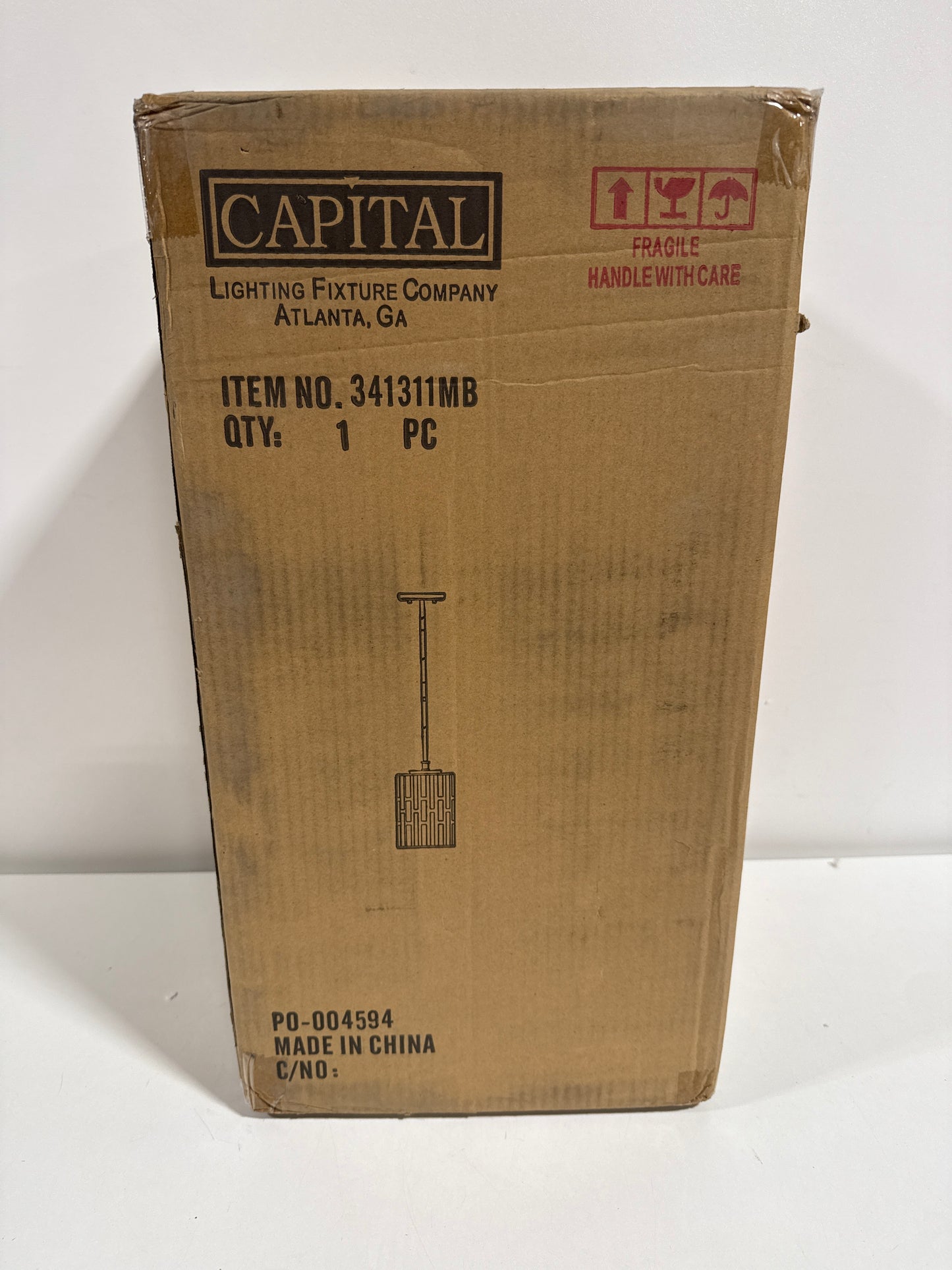 Capital Lighting Fixture Company Emerson 7 Inch Mini Pendant Emerson - 341311MB - Transitional