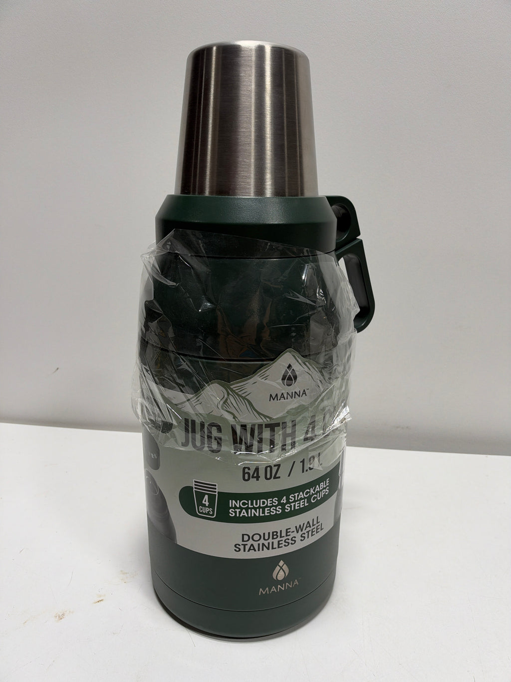 Manna Stainless Steel 64 oz. Convoy Bottle